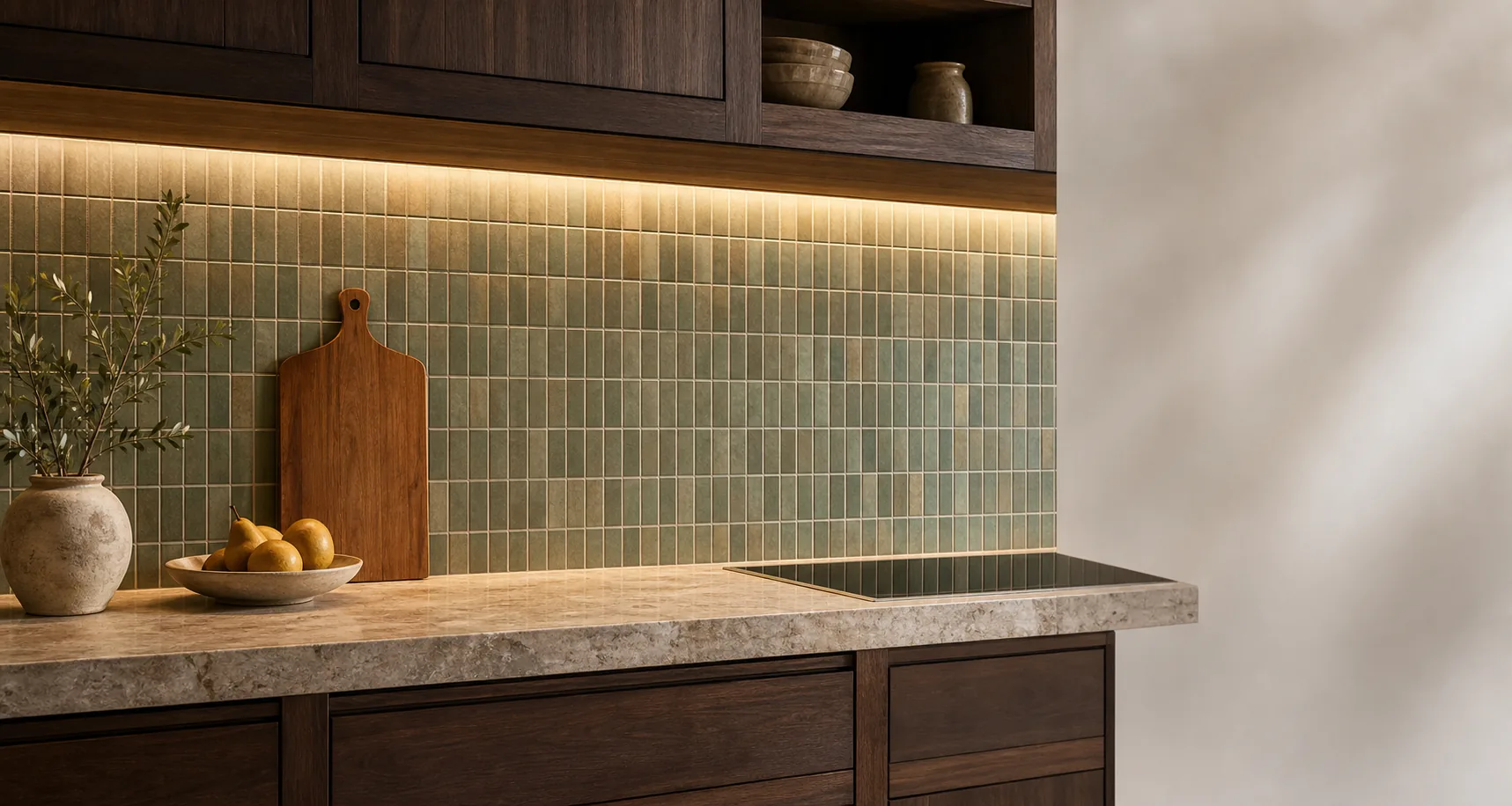 راهنمای انتخاب کاشی بین کابینتی آشپزخانه