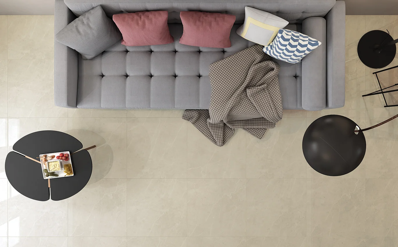 كاپري استخواني براق 60*60 درجه يك